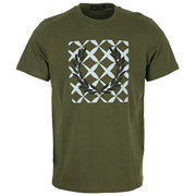 Fred Perry Cross Stitch Printed T-Shirt