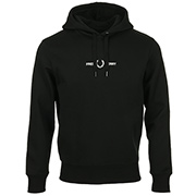Fred Perry Embroidered Hooded Sweatshirt