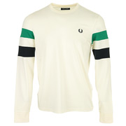 Fred Perry Panelled Sleeve Ls