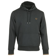 Fred Perry Tipped Hooded Sweatshirt