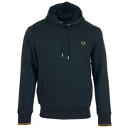 Fred Perry Tipped Hooded Sweatshirt
