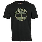 Timberland Camo Tree Logo Short Sleeve