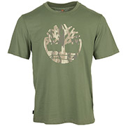 Timberland Camo Tree Logo Short Sleeve