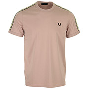 Fred Perry Contrast Taped Ringer