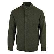 Barbour Patch Zip Through Knitted Jumper