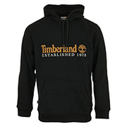 Timberland Logo Brush Back Hoodie