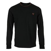 Fred Perry Long Sleeved Twin Tipped Tee Shirt