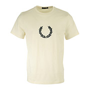 Fred Perry Textured Laurel Wreath Tee Shirt