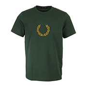 Fred Perry Textured Laurel Wreath Tee Shirt
