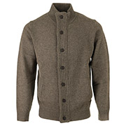 Barbour Essential Patch Zip Through Knitted Jumper
