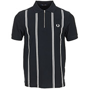 Fred Perry Vertical Stripe Polo Shirt