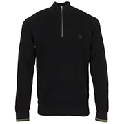 Fred Perry Waffle Stitch Half Zip Jumper