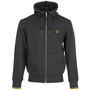 Fred Perry Hooded Zip Through Sweatshirt