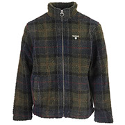 Barbour Tartan Fleece Zip Through