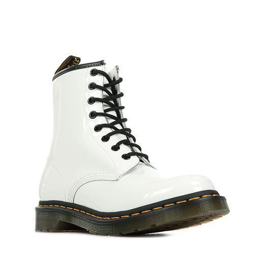 Dr. Martens 1460 W White Patent Lamper