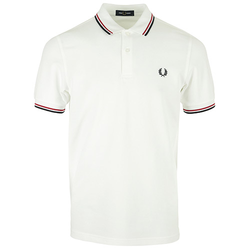 Fred Perry Twin Tipped - Blanc