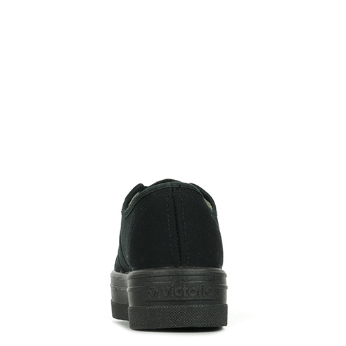 Victoria Basket Lona Plataforma Negra