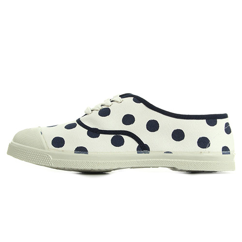 Bensimon Tennis Pois F Marine