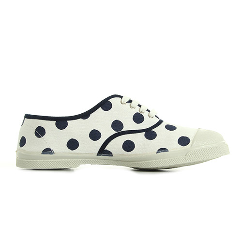 Bensimon Tennis Pois F Marine