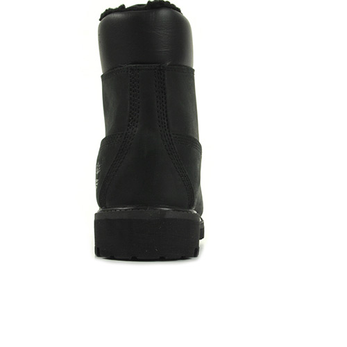 Timberland 6 In Fur Warm Black Roughcut Warm Lined
