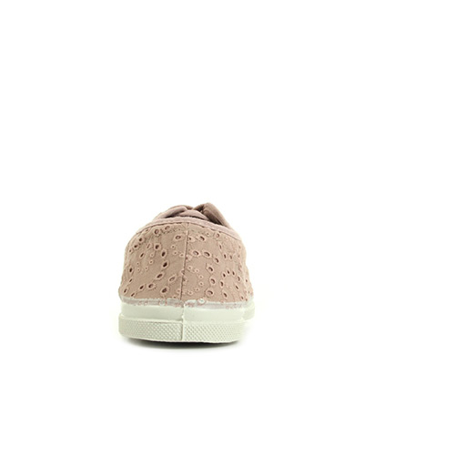 Bensimon Tennis Broderie Anglaise Vieux Rose