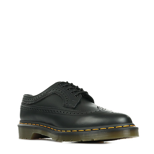 Dr. Martens 3989 YS Wingtip Brogue Black Smooth