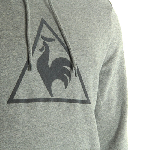 Le Coq Sportif Affutage PO Hood Unbr M Light Heather Grey