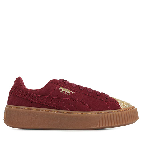 Suede Platform Glam Jr