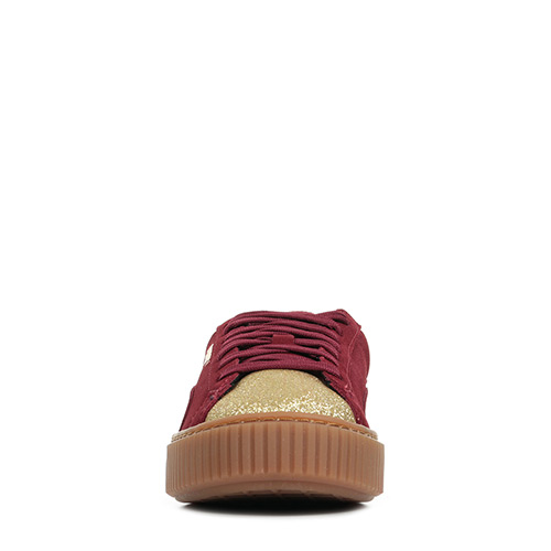 PUMA Suede Platform Glam Jr