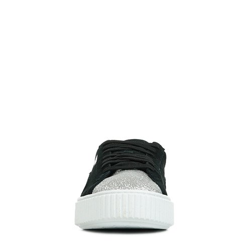 PUMA Suede Platform Glam Jr