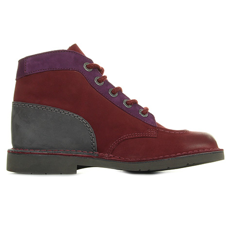 Kickers Kick Col Bordeaux