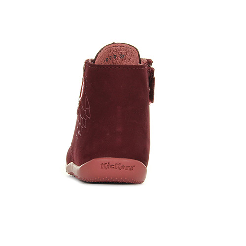 Kickers Bhou Cuir Rose