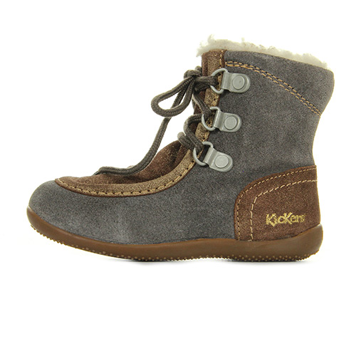 Kickers Bamara Pailletée Marron Métallique
