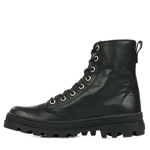 Palladium Pallabosse Off Lea Black