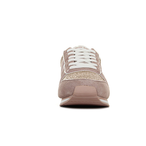 Versace Jeans Linea Fondo Stella Dis1 Suede Coated Shiny Textile
