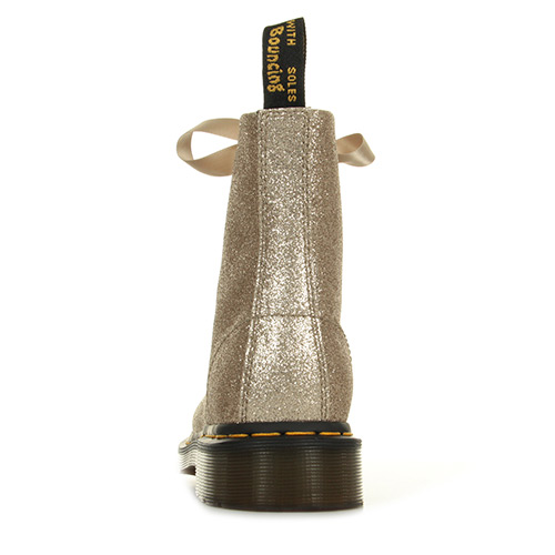 Dr. Martens 1460 Pascal Glitter Pale Gold