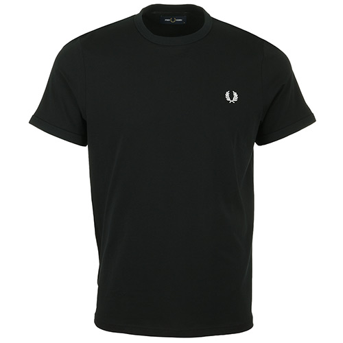 Fred Perry Ringer T-Shirt - Noir