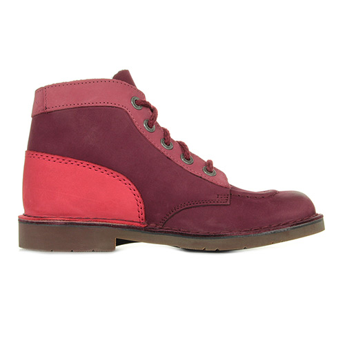 Kickers Kick Col Bordeaux Rose
