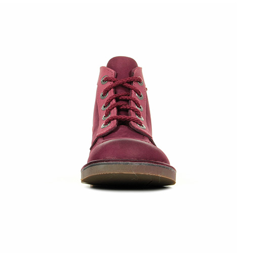 Kickers Kick Col Bordeaux Rose