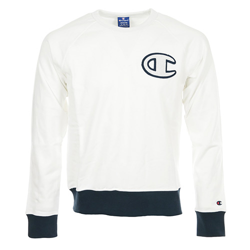 Champion Crewneck Sweatshirt - Blanc
