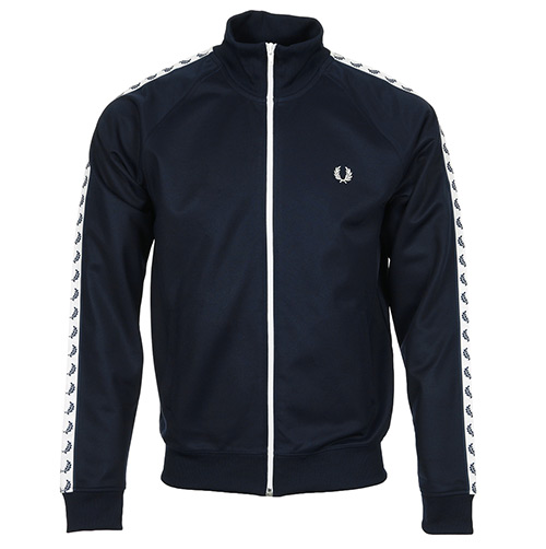 Fred Perry Taped Track Jacket - Bleu marine