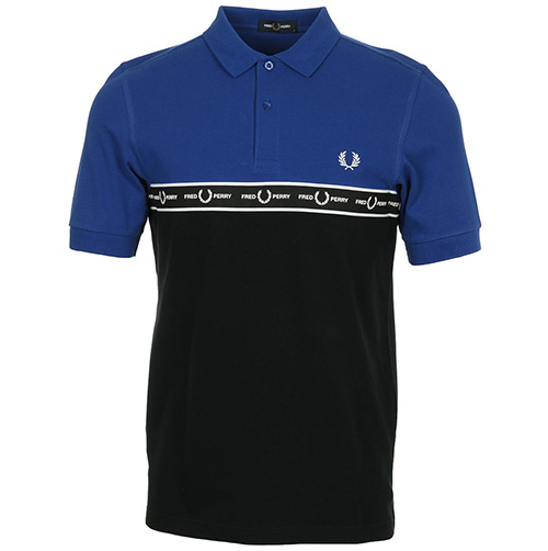 Taped Chest Polo Shirt 