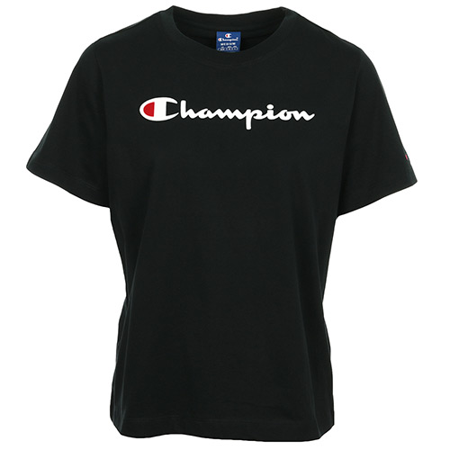 Champion Crewneck T-Shirt Wn's - Noir