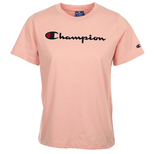 Champion Crewneck T-Shirt Wn's - Rose