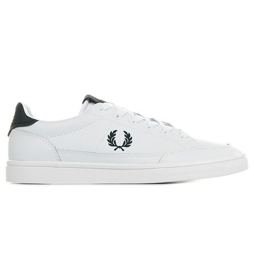 fred perry deuce leather trainers