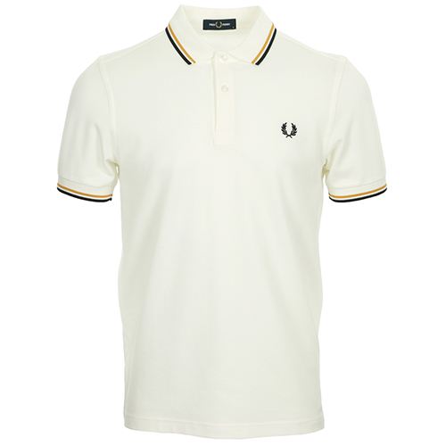 Fred Perry Twin Tipped Fred Perry Shirt - Blanc