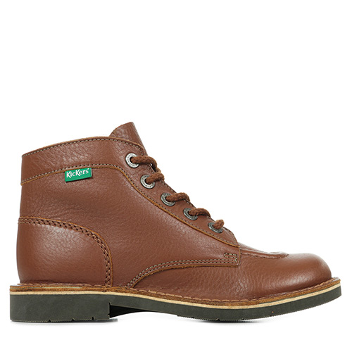 Kickers kick sales col marron