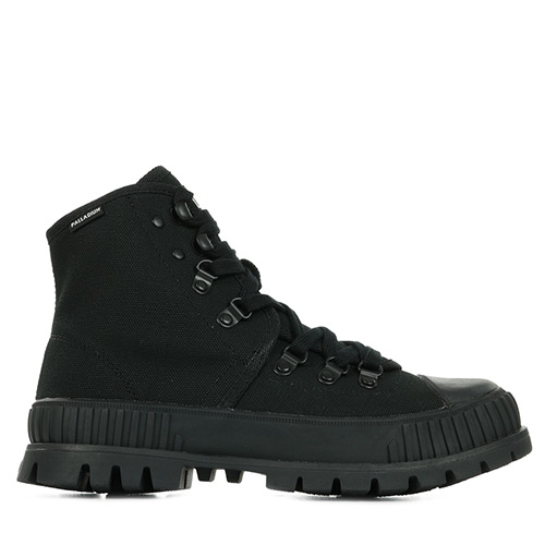 palladium pallashock mid rise ankle boots in black