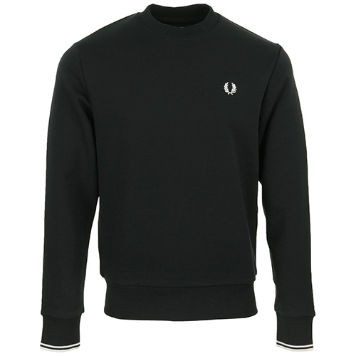 Fred Perry Crew Neck Sweatshirt - Noir