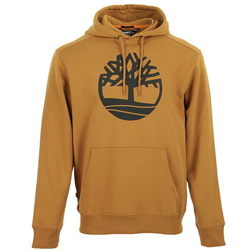 Timberland Core Tree Logo Pull Over Hoodie - Camel